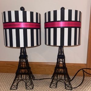 Eiffel Tower Lamps